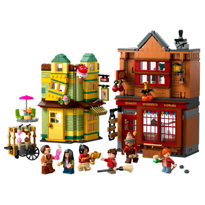 Конструктор Lego Harry Potter 76452 Магазин Всё для квиддича и кафе-мороженое 01